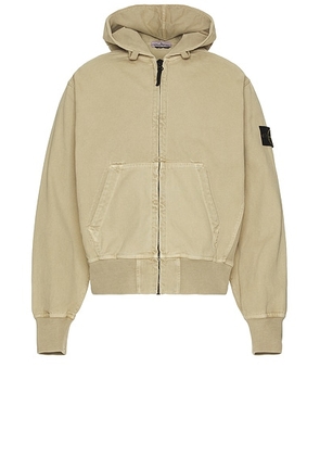 Stone Island Hoodie Sweater in Desert - Beige. Size L (also in ).