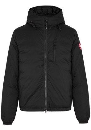 Canada Goose Lodge Hooded Ripstop Shell Jacket - Black - Xxl, Men's Designer Shell Jacket, Male