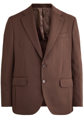 Simone Rocha Wool-blend Blazer - Chocolate - M