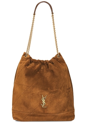 Saint Laurent Large Jamie 4.3 Pochon Bag in Caramel Cognac - Brown. Size all.