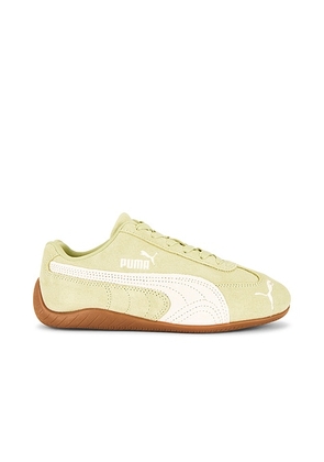 Puma Select Speedcat Og Sneaker in Pistachio Green & Warm White - Sage. Size 10 (also in 11, 6, 6.5, 7, 7.5, 8, 8.5, 9).