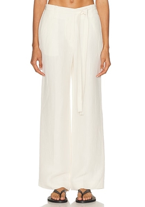 Proenza Schouler Maggi Pant in Ecru - Cream. Size 0 (also in 4).
