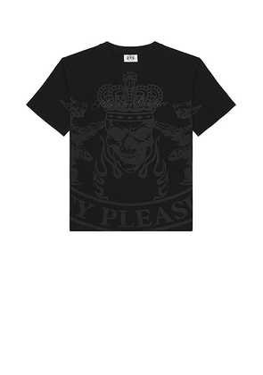 Pleasures Couture Heavyweight Shirt in Black - Black. Size M (also in ).