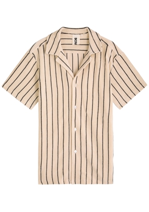 Bongusta Naram Striped Terry Shirt - Cream - 1 (M)