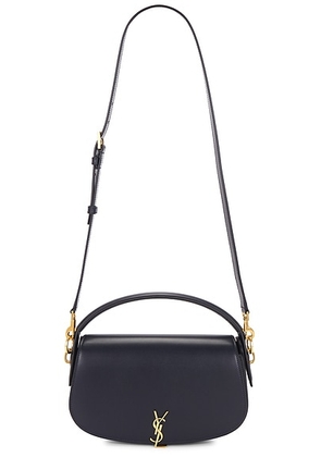 Saint Laurent Voltaire Shoulder Bag in Dream Blue - Navy. Size all.