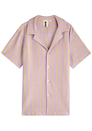 Bongusta Naram Striped Terry Shirt - Lilac - 2 (L)