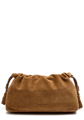 Veronica Beard Small Suede Shoulder bag - Mid Brown - One Size