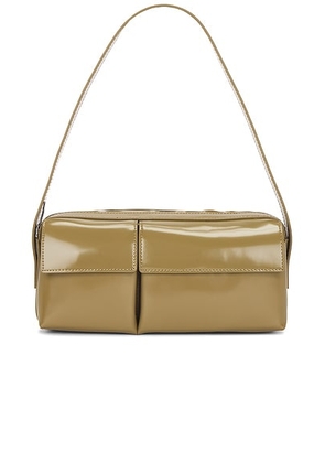 St. Agni 90s Utility Shoulder Bag in Oak - Taupe. Size all.