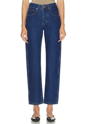 RENGGLI Straight Leg in Deep Indigo - Blue. Size 27 (also in 26, 28, 29, 31, 32, 34).