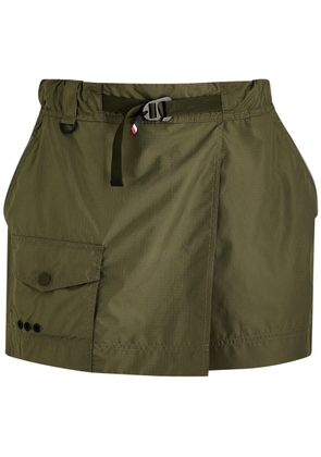 Moncler Shell Cargo Mini Skort - Green - L (UK14 / L)