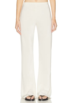 SABLYN Rio B Flared Bias Cut Pant in Gardenia - White. Size L (also in M).