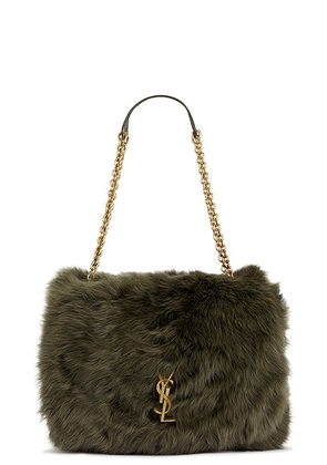 Saint Laurent Medium Jamie 4.3 Chain Bag in Olive Branch & Dark Olive Branch - Green. Size all.