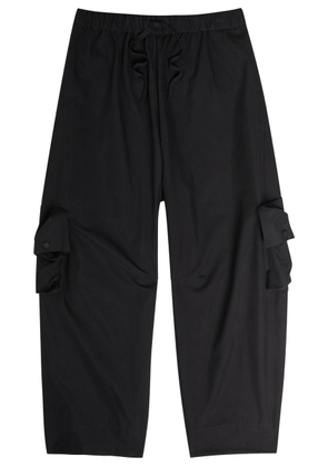 Simone Rocha Drawstring Cargo Trousers - Black - M