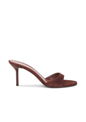 Paris Texas Lidia 70 Mule in Mogano - Brown. Size 36.5 (also in 36, 37, 37.5, 38.5, 39.5).