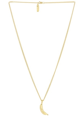 Simuero Platano Necklace in Gold - Metallic Gold. Size all.
