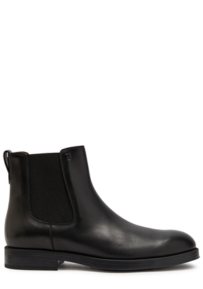 Tods Leather Chelsea Boots - Black - 8 (IT42 / UK8)