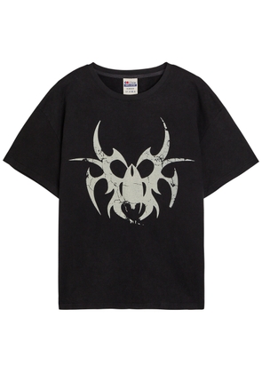 Chew Forever Roach Printed Cotton T-shirt - Black - S