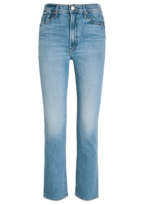 Mother The Dazzler Flood Slim Straight-leg Jeans - Light Blue - 27 (W27 / UK8-10 / S)