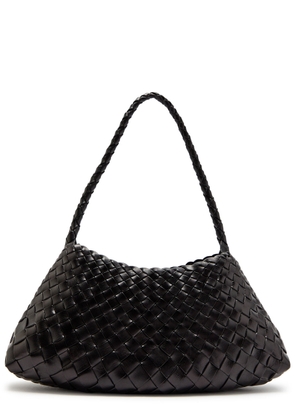 Dragon Diffusion Rosanna Woven Leather Shoulder bag - Black - One Size