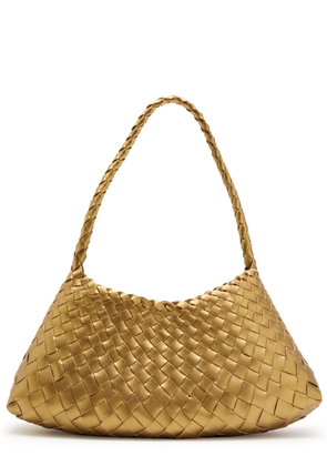 Dragon Diffusion Rosanna Woven Leather Shoulder bag - Gold - One Size