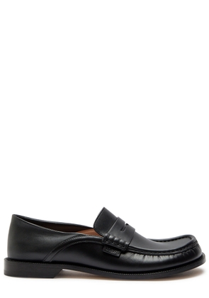 Loewe Campo Leather Loafers - Black - 44 (IT44 / UK10)