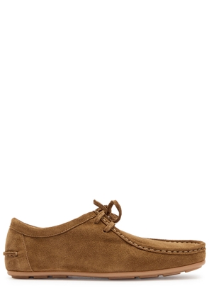 Bally Cleante Suede Loafers - Tan - 38 (IT38 / UK5)