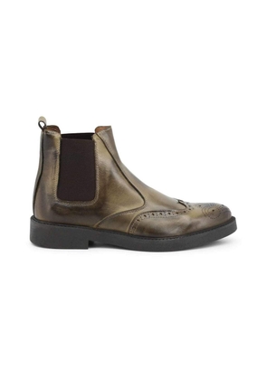 Duca di Morrone Men Chelsea Ankle Boots - Green 40