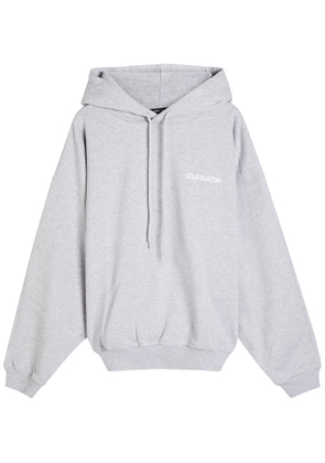 Cole Buxton Hooded Cotton Sweatshirt - Light Grey - L