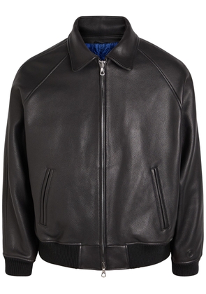 Picante Senna Logo-embossed Leather Jacket - Black - S