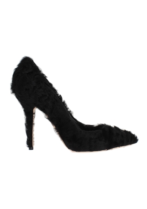 Elegant Pumps in Luxe Xiangao Fur Leather - EU40/US9.5