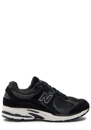 New Balance 2002R Panelled Suede and Mesh-knit Sneakers - Black - 7 (IT41 / UK7)