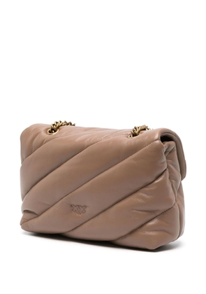 Love Classic Puff shoulder bag - U NERO-OLD SILVER