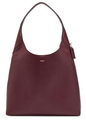 Coach Brooklyn 39 Grained Leather Shoulder bag - Burgundy - One Size