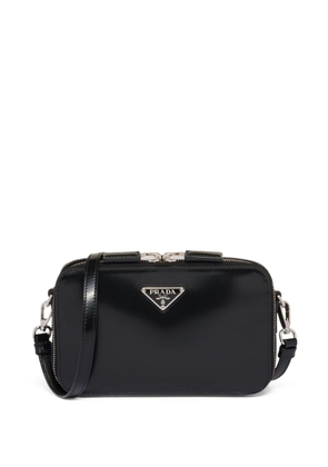 small Brique brushed crossbody bag - U NERO