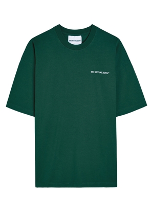 Mki Miyuki Zoku Uniform Logo-print Cotton T-shirt - Green - XL