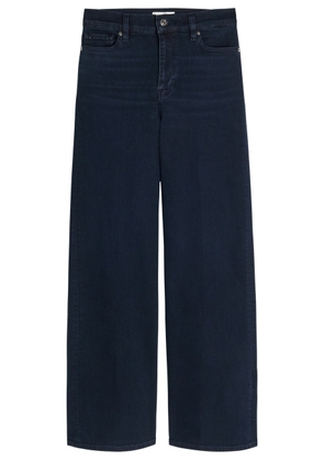 Frame Le Slim Palazzo Wide-leg Jeans - Dark Blue - 29 (W29 / UK12 / M)