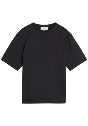 Studio Nicholson Branded Cotton T-shirt - Black - M