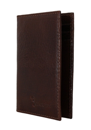 Billionaire Italian Couture Brown Leather Bifold Wallet