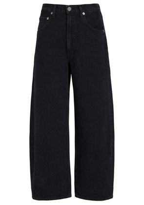 Agolde Low Curve Barrel-leg Jeans - Black - 31 (W31 / UK14 / L)