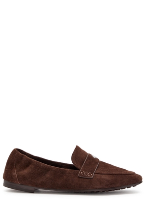 Tory Burch Suede Loafers - Brown - 38 (IT38/ UK5)