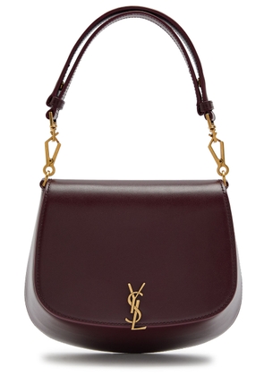 Saint Laurent Voltaire Leather Shoulder bag - Burgundy - One Size