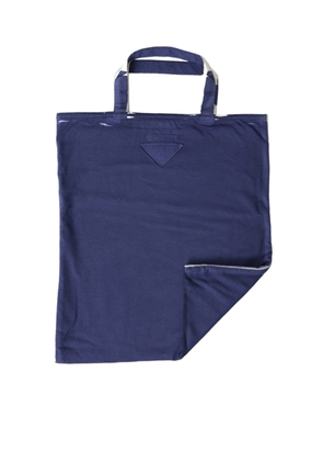 Prada Elegant Blue Tote Bag for Chic Outings