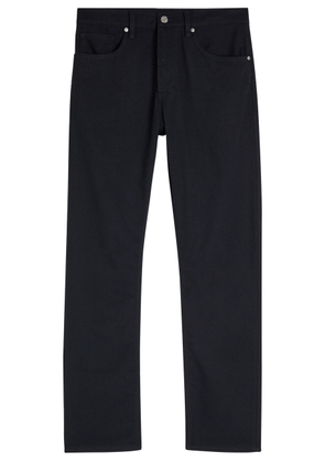 Frame Modern Slim Straight-leg Woven Trousers - Navy - 38 (W38 / Xxl)