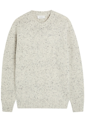 Les Deux Gary Fleck Wool-blend Jumper - Light Grey - Xxl
