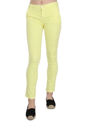 PINKO  Cotton Stretch Low Waist Skinny Casual Trouser Pants - W26