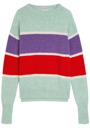 JW Anderson Striped Crew-neck Wool Jumper - Multicoloured 1 - M (UK12 / M)
