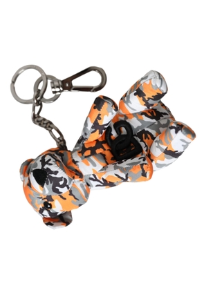 Multicolor Camouflage Animal Silhouette Keychain Keyring