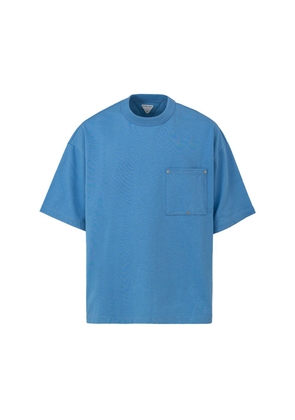 Blue Cotton T-Shirt - S