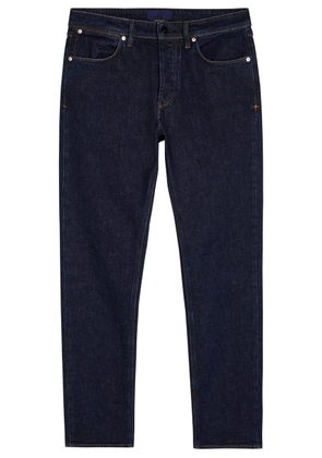 Stone Island Logo-appliquéd Slim-leg Jeans - Blue - 36 (W36 / XL)