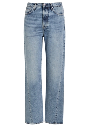 Toteme Twisted-seam Straight-leg Jeans - Blue Denim - 27 (W27 / UK8-10 / S)